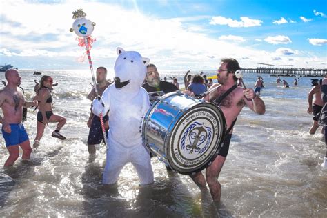 Coney island polar bear plunge - Since that first dip, 35 years ago, Thomas, the president of the Coney Island Polar Bear Club, has been swimming in the Atlantic ocean almost every Sunday from November to April.